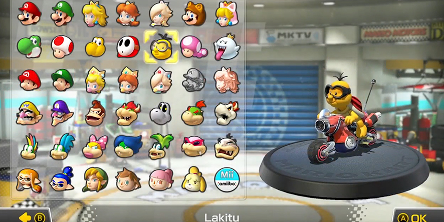 MarioKart-menu